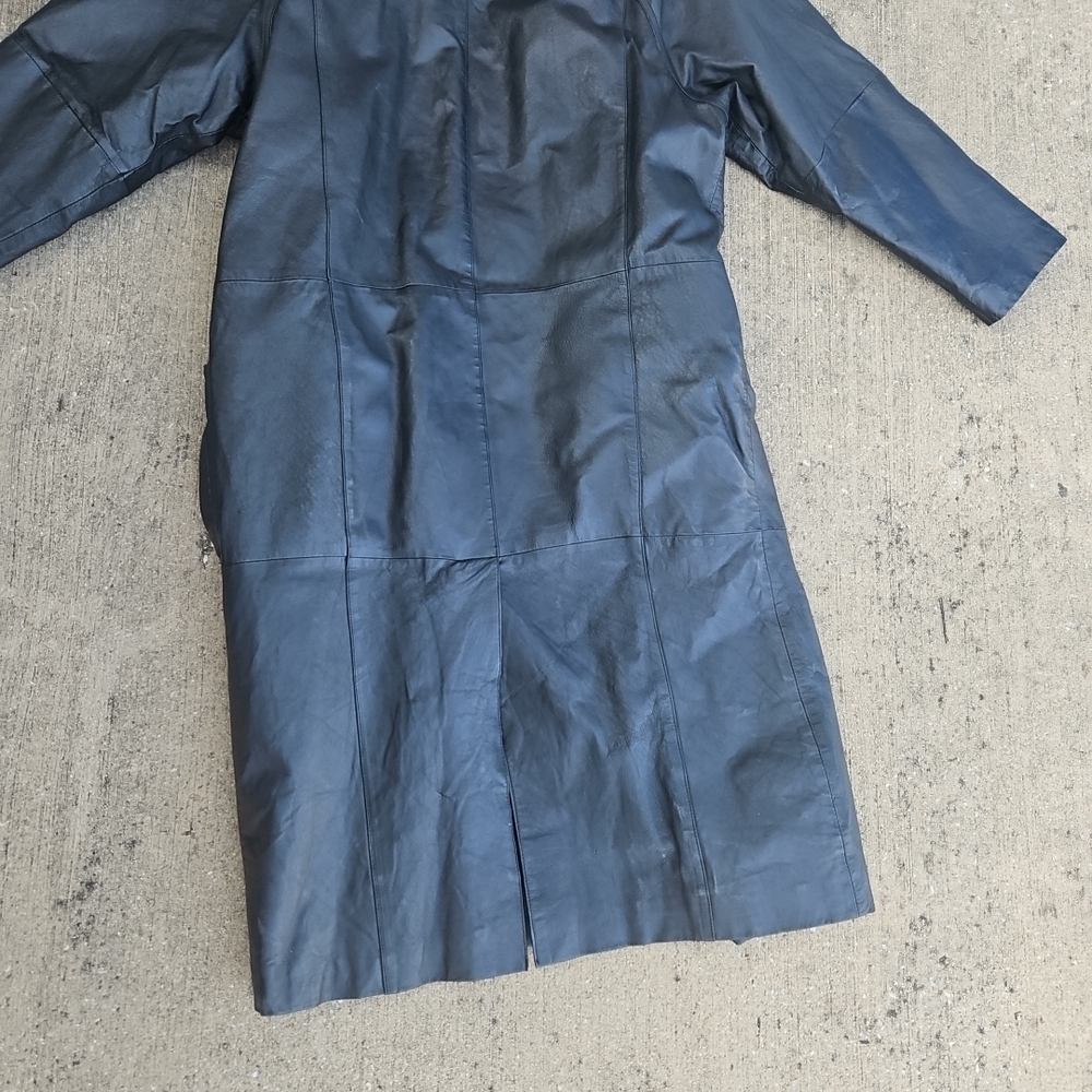 G III Women's Black Leather Jacket - Picture 2 of 16